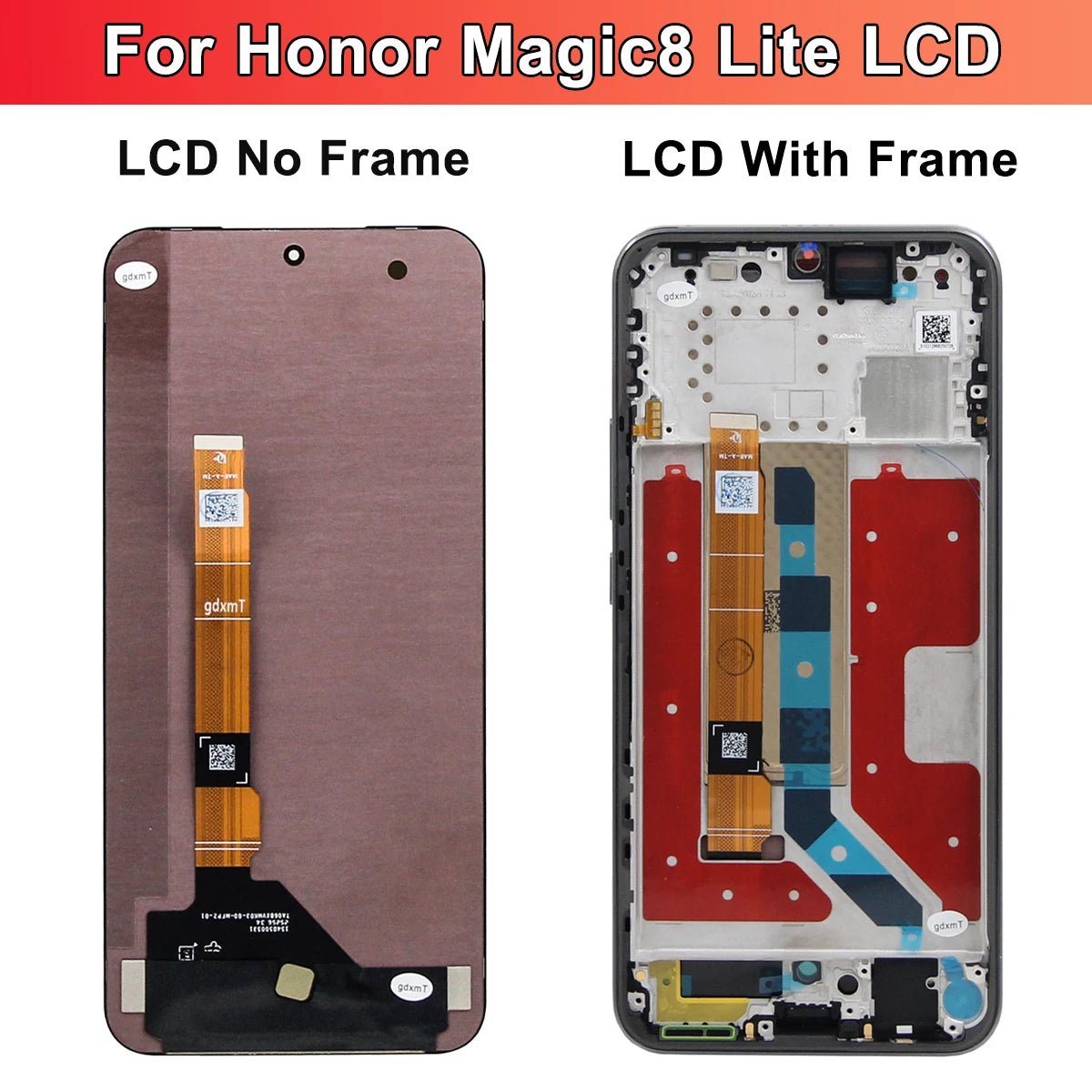 6.79'' For Honor Magic8 Lite MTN-NX1M LCD for HUAWEI Honor Magic 8 Lite LCD Touch Screen Digitizer Assembly Replacement Parts HUAWEI phone repair parts