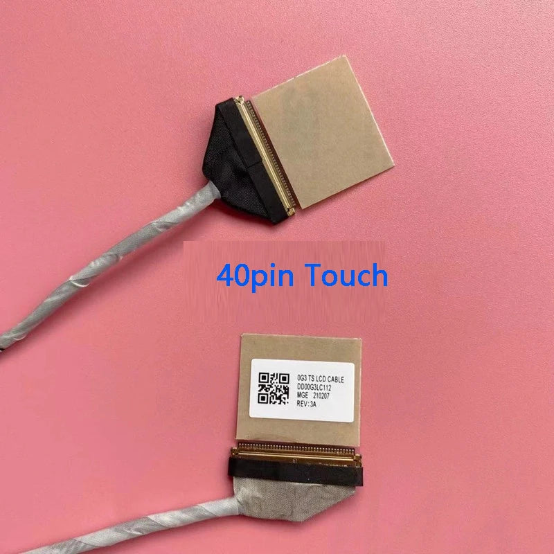 NEW ORIGINAL Laptop LCD Cable For HP Chromebook 14 G5 14-CA 14-DB DD00G3LC012 30pin Dd00g3lc112 Dd00g3lc102 40pin Touch HP laptop repair parts