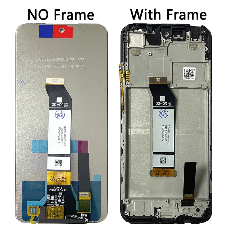 6.5 inch For Xiaomi Poco M3 Pro LCD Display Touch Screen Digitizer For Poco M3 Pro 5G M2103K19PG M2103K19PI Screen With Frame Xiaomi phone repair parts