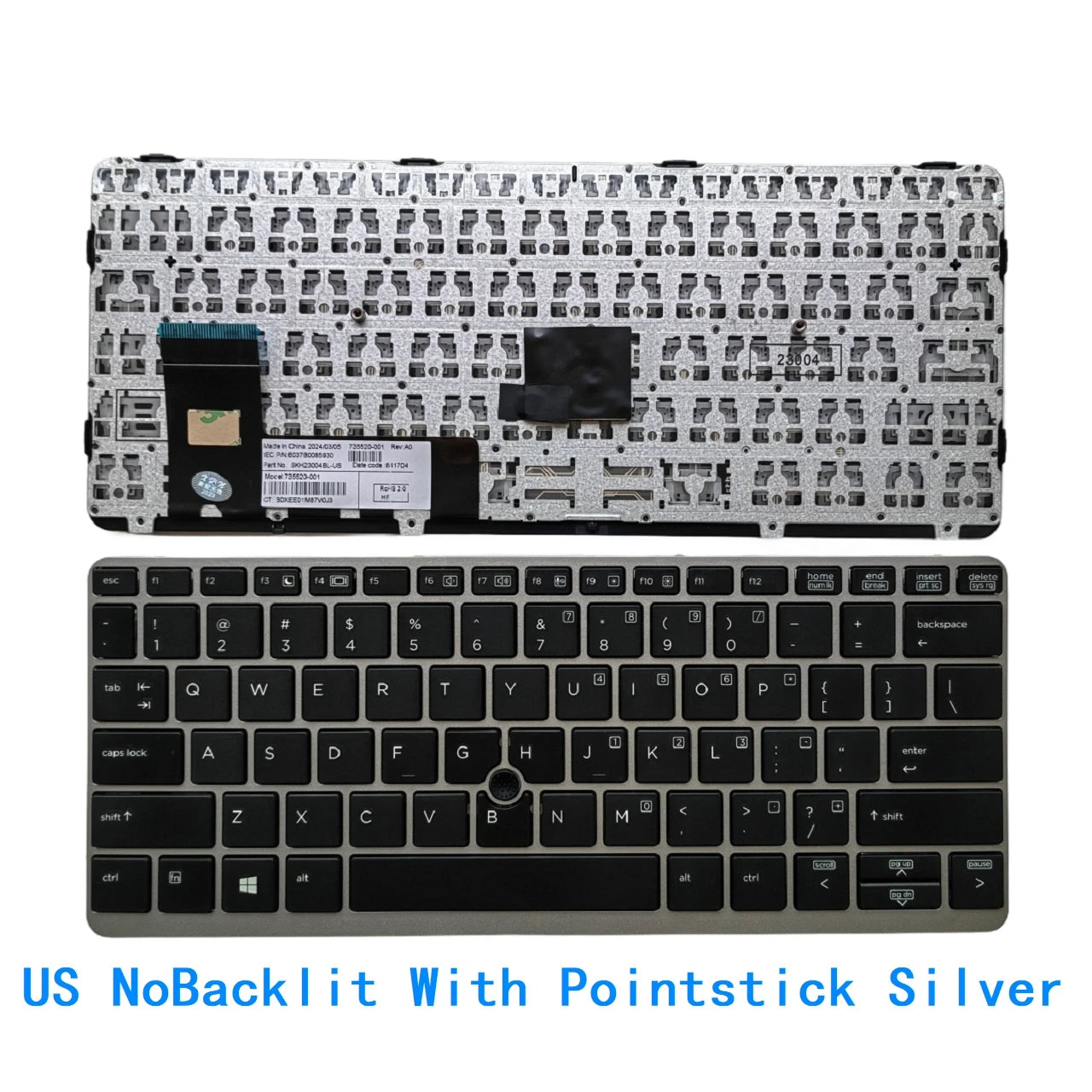 New US Spanish Language  Backlit Keyboard For HP Elitebook 820 G1 820 G2 Notebook PC Replacement Keyboard HP laptop repair parts