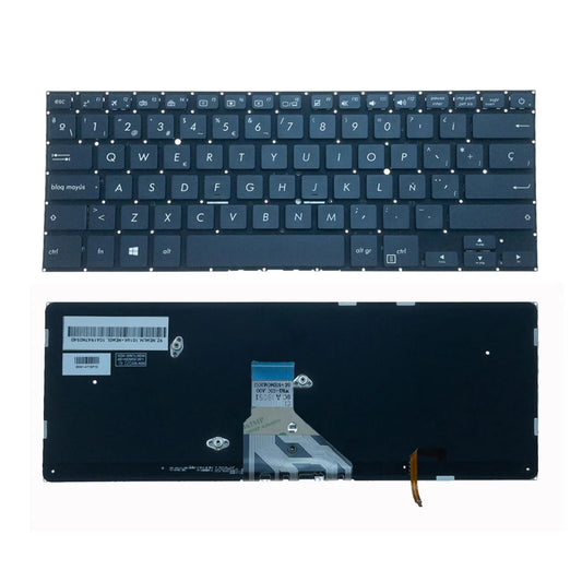 New Spanish Language  Backlit Keyboard For ASUS P5440 P5440UF P5440UA PU404 NSK-WM1BU ASUS laptop repair parts