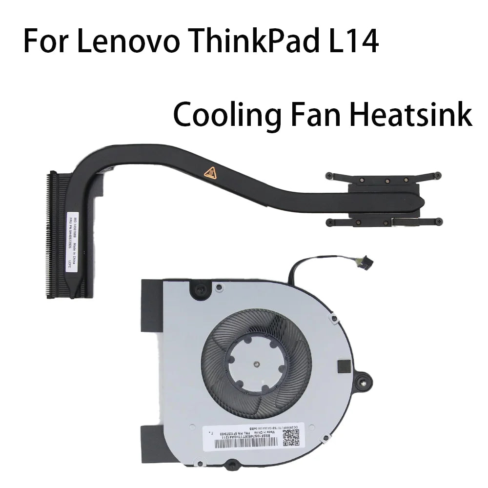 For Lenovo ThinkPad L14 Laptop CPU Cooling Fan Heatsink Cooler FRU 5H40S72935 5F10S73403 Lenovo laptop repair parts