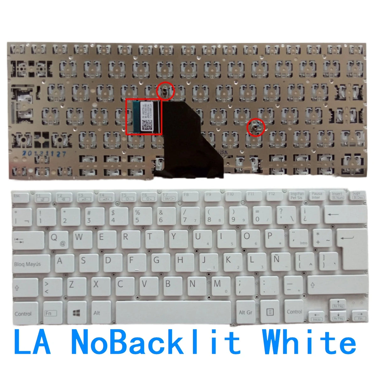 New US Spanish Latin Arab Portuguese Language  Backlit Keyboard For Sony Vaio SVF14 SVF14E SVF142 SVF143 SVF1441 SONY laptop repair parts