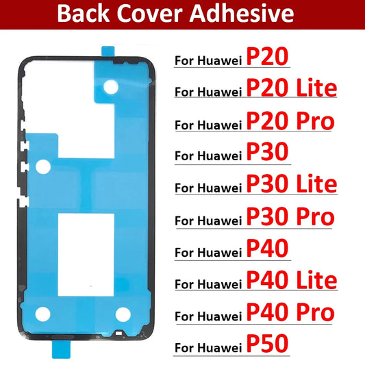 Adhesive Sticker Back Housing Battery Cover Tape Waterproof For Huawei P20 P30 P40 P50 Pro Lite Huawei phone repair parts