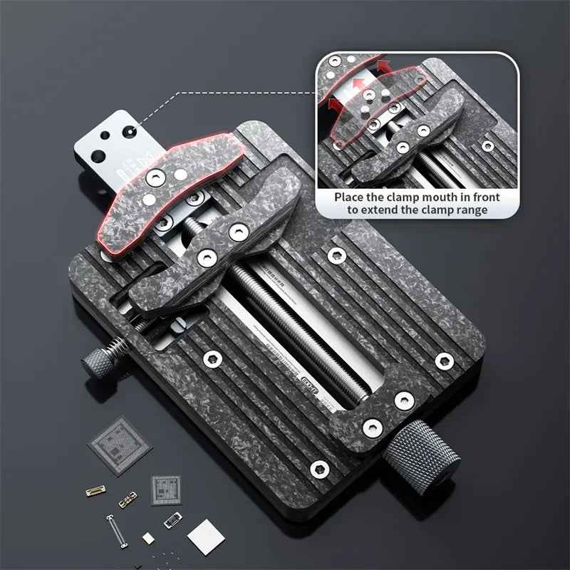 QIANLI MEGA-IDEA JJ-003 Multifunction Motherboard Repair Fixture Adjustable For Mobile Phone PCB Chip IC Maintenance Jig Tool Professional Repair Tools