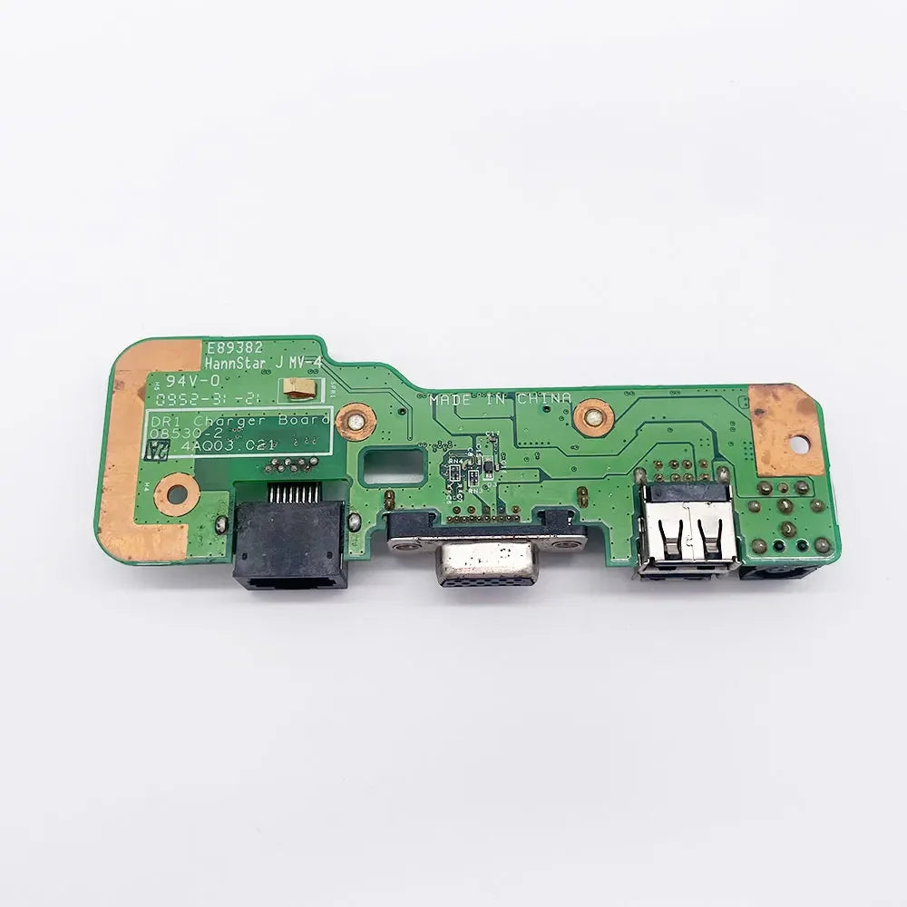 OEM For Dell Inspiron 1545 1546 laptop DC-IN USB VGA LAN Charging RJ45 Jack board 48.4AQ03.021 08530-2 Dell laptop repair parts