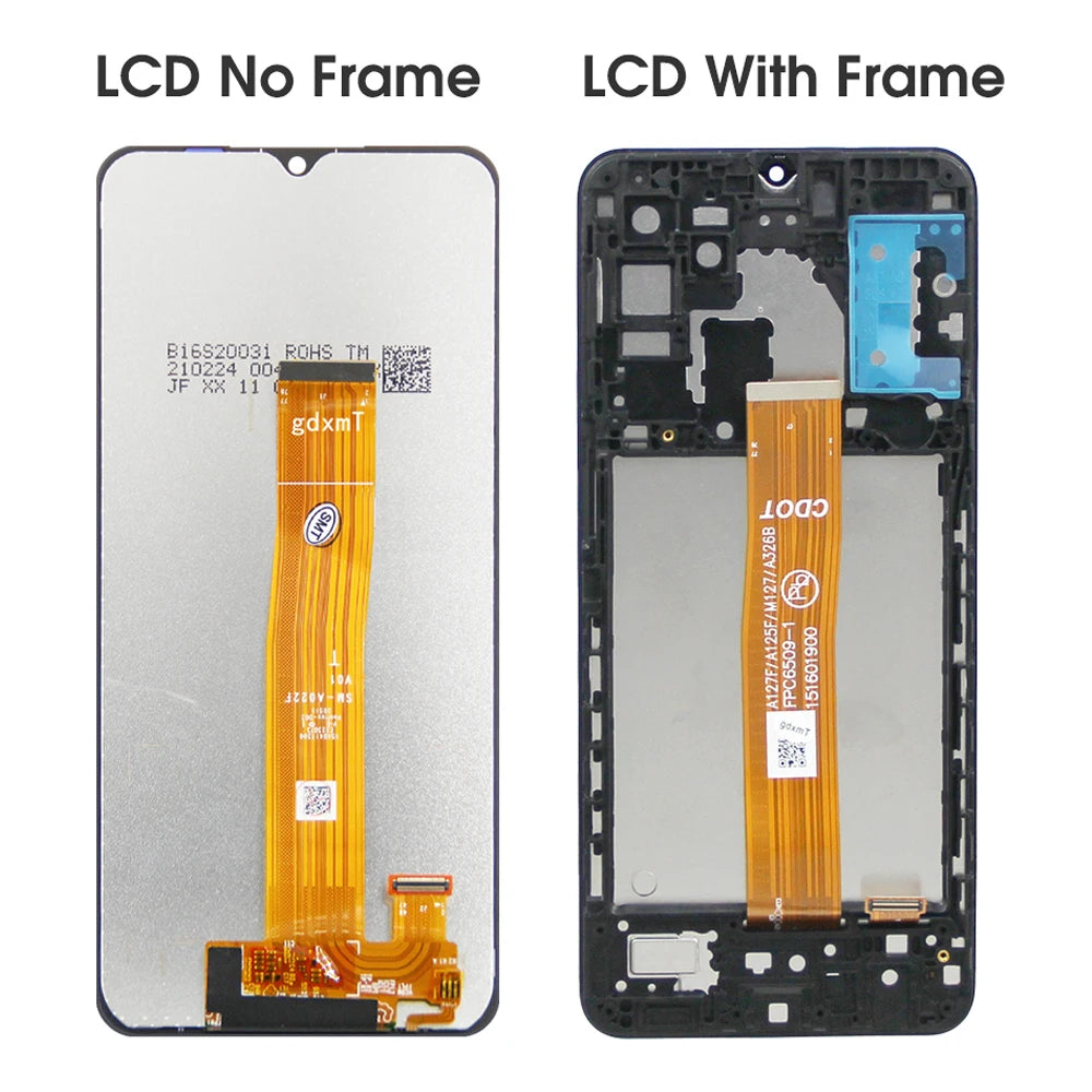 A32 5G Display Screen Replacement, for Samsung Galaxy A32 5G A326 A326U Lcd Display Touch Screen Digitzer Assembly With Frame Samsung phone repair parts