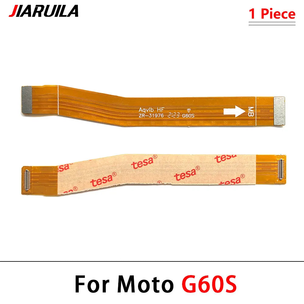 10Pcs, Main Motherboard Board Mainboard Flex Cable For Motorola Moto G31 G71 G51 G100 G60 G50 G52 G62 G60s G200 G32 G82 G53 5G Motorola phone repair parts