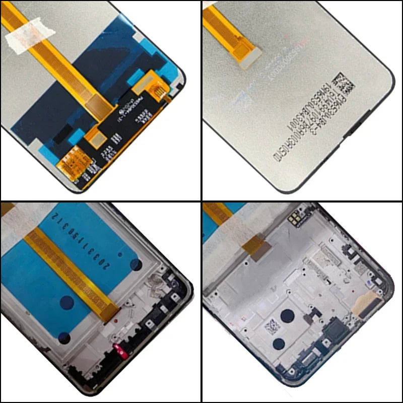 OneHyper Display Screen For Motorola Moto One Hyper XT2027 LCD Display Touch Screen Digitizer Assembly With Frame Motorola phone repair parts