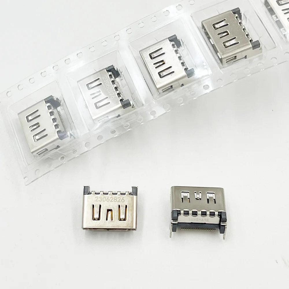 100PCS For Dualsense 5 PS5 HDMI-compatible Port Display Socket Jack Connector for PlayStation 5 Console HDMI Socket Interface Game console repair parts