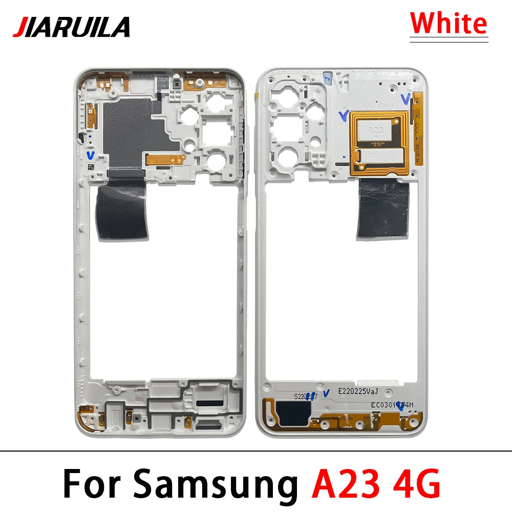 New For Samsung A23 A42 4G 5G Middle Frame Holder Housing Replacement Repair Parts Samsung phone repair parts