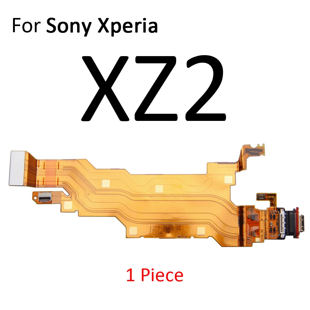 USB Charging Port Dock Plug Charger Board Flex Cable For Sony Xperia XA2 XA1 XZ3 XZ2 XZ1 XZS XZ Premium Compact Ultra Plus Sony phone repair parts