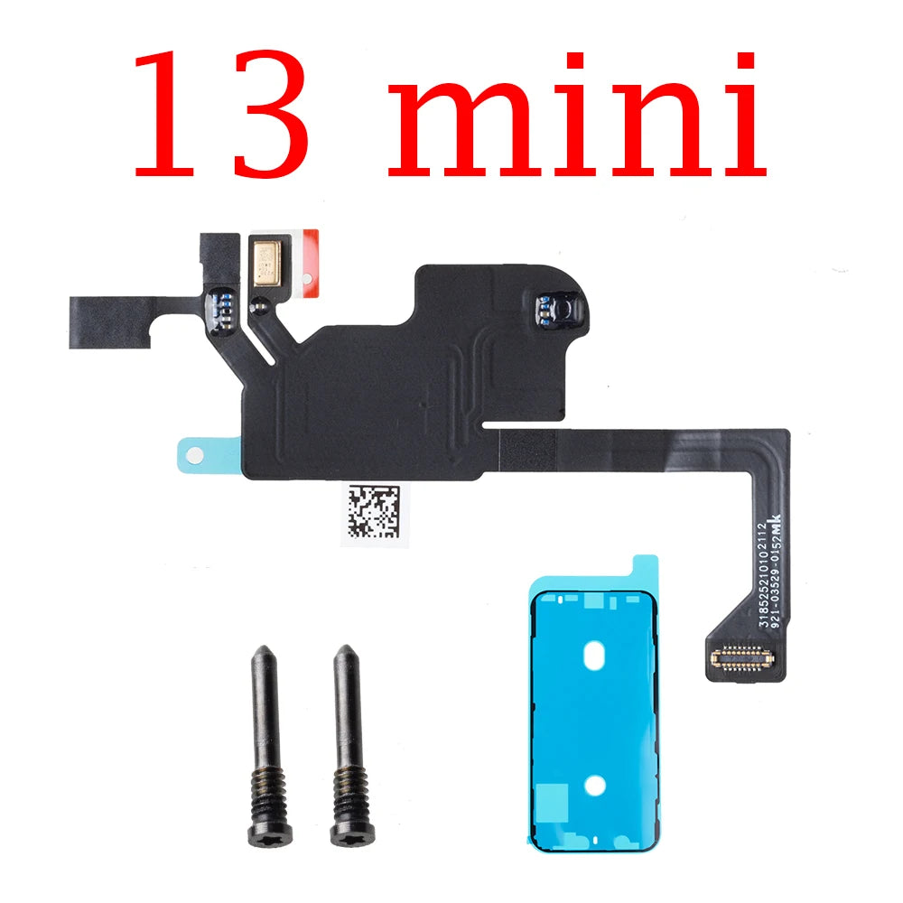 1set For IPhone 15 Pro Max Plus Front Ear Earpiece Speaker Proximity Light Sensor Flex Ribbon Cable iPhone phone repair parts