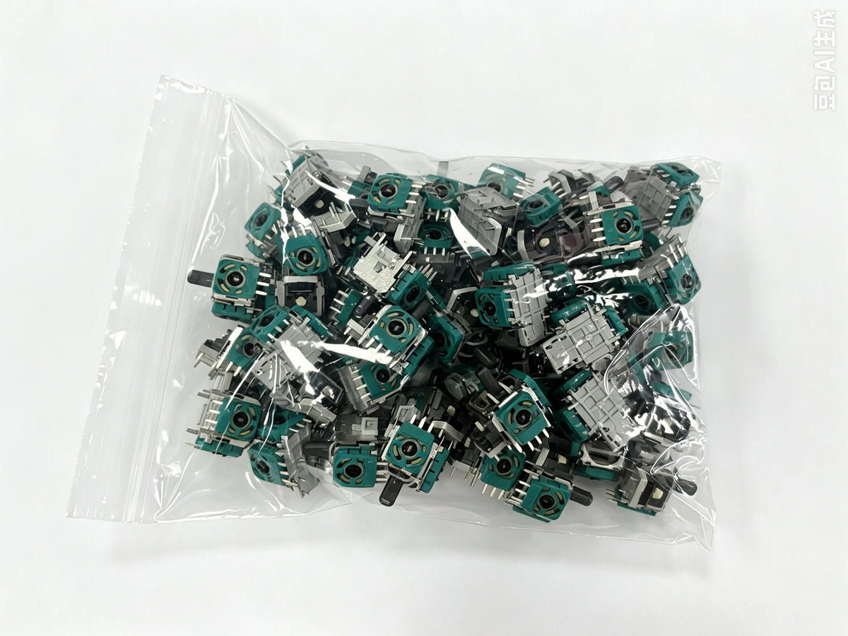 142PCS with Tray Replacement 3D Analog Joystick for Xbox One/Series S X Controller ThumbStick Repair  Game console repair parts
