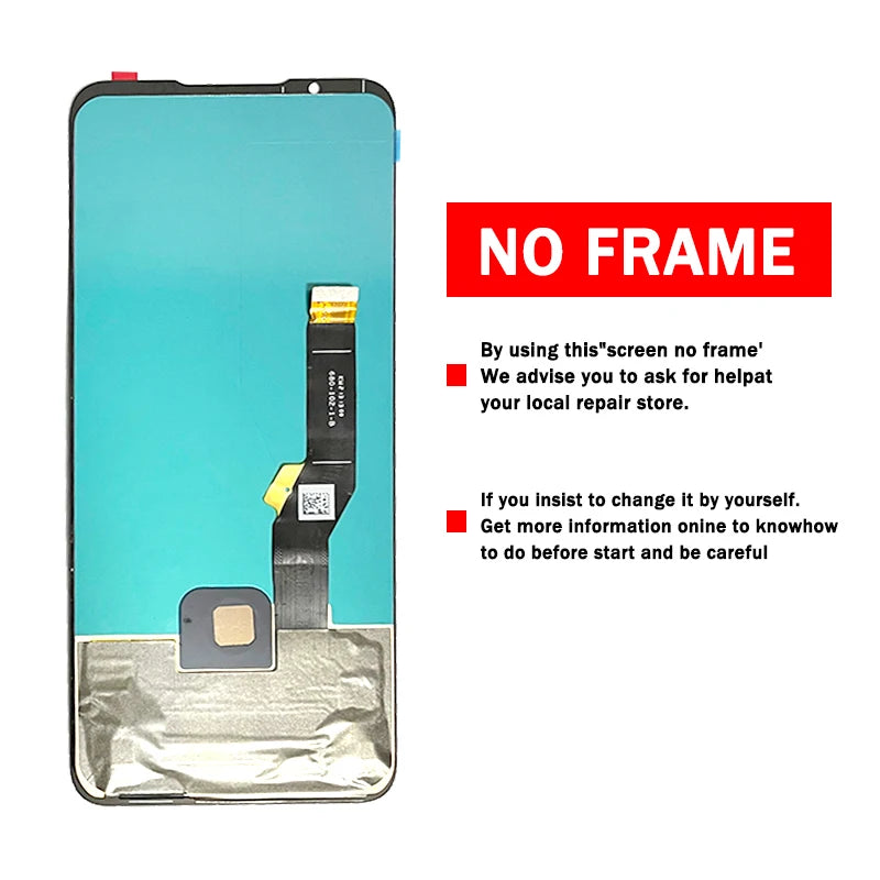 6.8"AMOLED 165Hz For ZTE Nubia Red Magic RedMagic 7 7S NX679J LCD Display Screen+Touch Panel Digitizer Replacement ZTE phone repair parts
