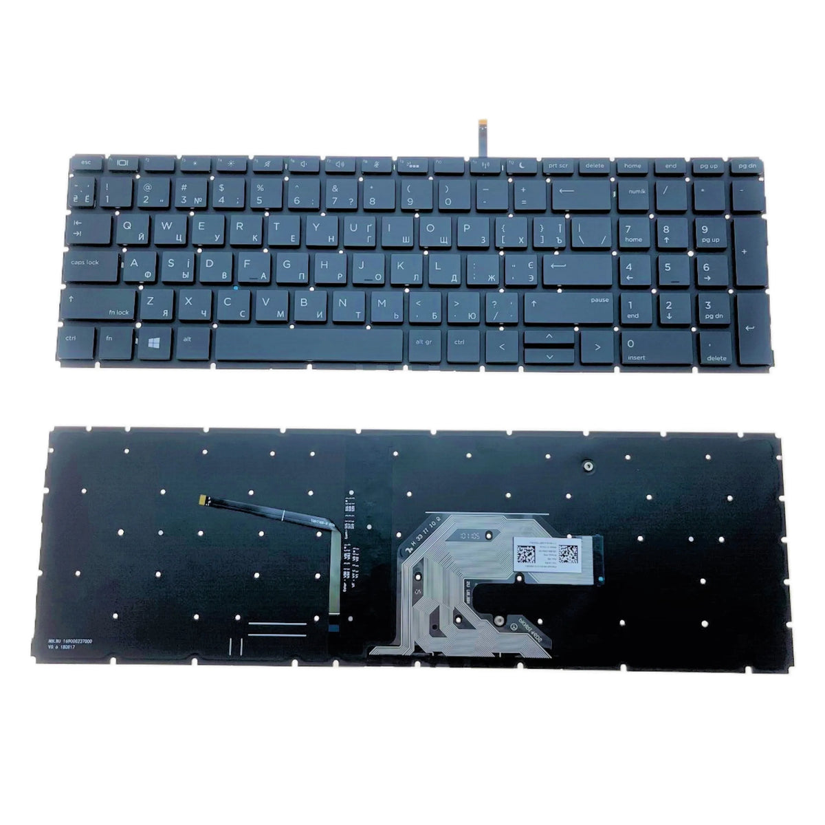 New US Russian Spanish Brazil Laptop Backlit Keyboard For HP Probook 450 G6,455 G6,450R G6,455R G7,450 G7,455 G7 2B-BBU29Q100  HP laptop repair parts