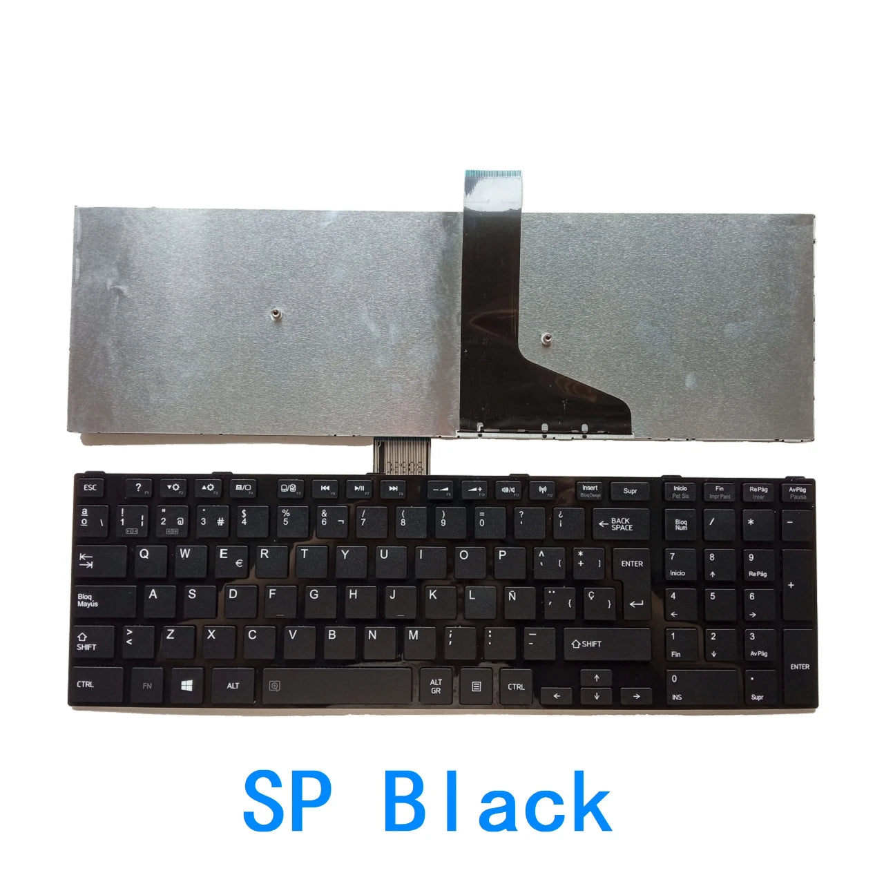 New US Russian Spanish Latin Arab Language  Keyboard For Toshiba Satellite L50-A S50 Notebook PC Replacement Keyboard