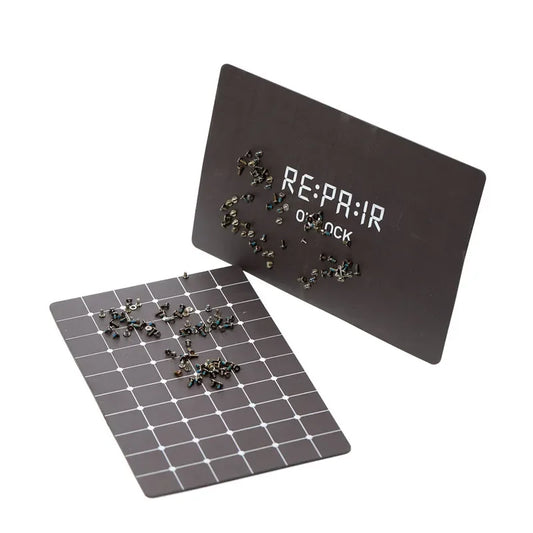2UUL REPAIR OCLOCK ST99 Black Magnetic Screw Pad 155*98mm Mobile Phone Repair Screws Organization Storage Mat Tool Big Sale Professional Repair Tools