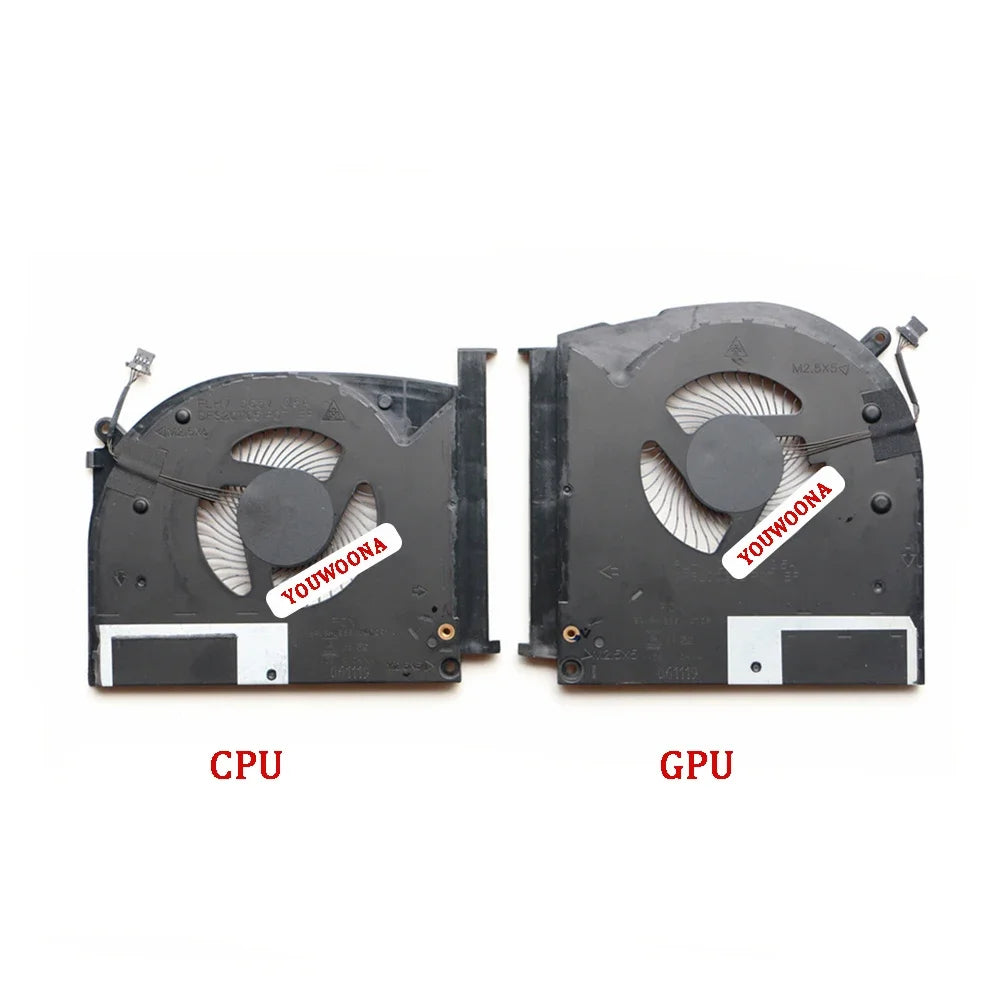 NEW ORIGINAL Laptop CPU GPU Cooling Fan For DELL Alienware M17 R2 2019 DC5V 0.5A N18P Dell laptop repair parts