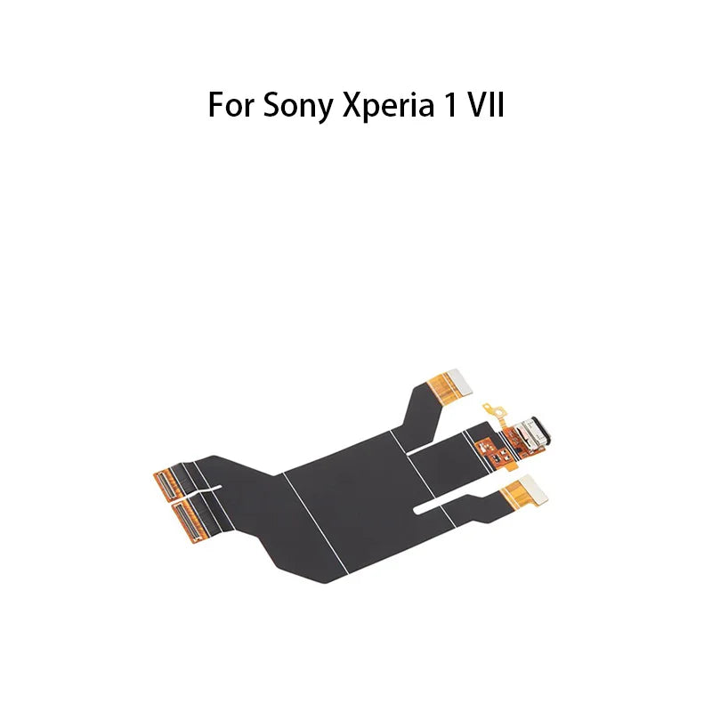 orig USB Charge Port Jack Dock Connector Charging Board Flex Cable For Sony Xperia 1 VII Sony phone repair parts