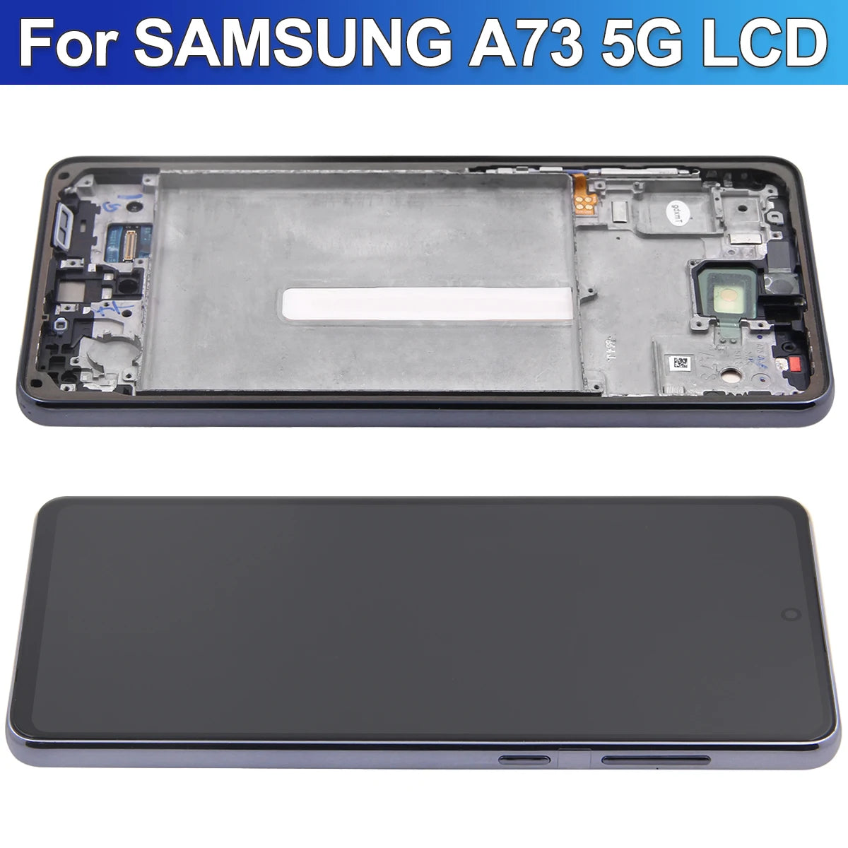 Super AMOLED A73 5G Screen for Samsung Galaxy A73 5G A736 A736B A736B/DS LCD Display Touch Screen Digitizer Assembly Replacement Samsung phone repair parts