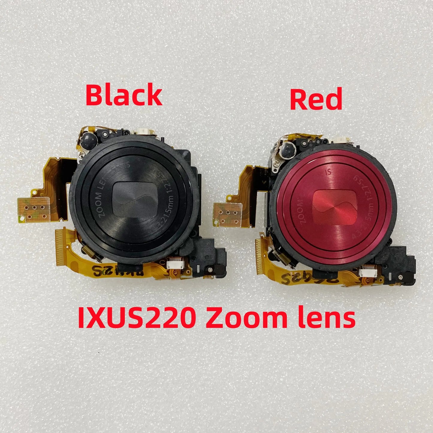 Original Zoon Lens Unit for Canon IXUS220 Elph300 PC1591 Lens for CCD Camera Replacement Parts Digital Camera repair parts