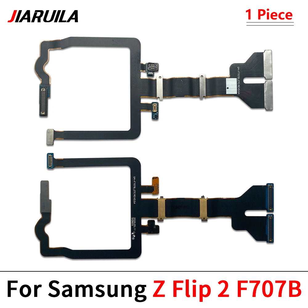 New Spin Axis Flex For Samsung Z Flip 1 2 3 4 5 F700 F707B F711 F721 F731 5G MainBoard Connector LCD Display USB Flex Cable Samsung phone repair parts