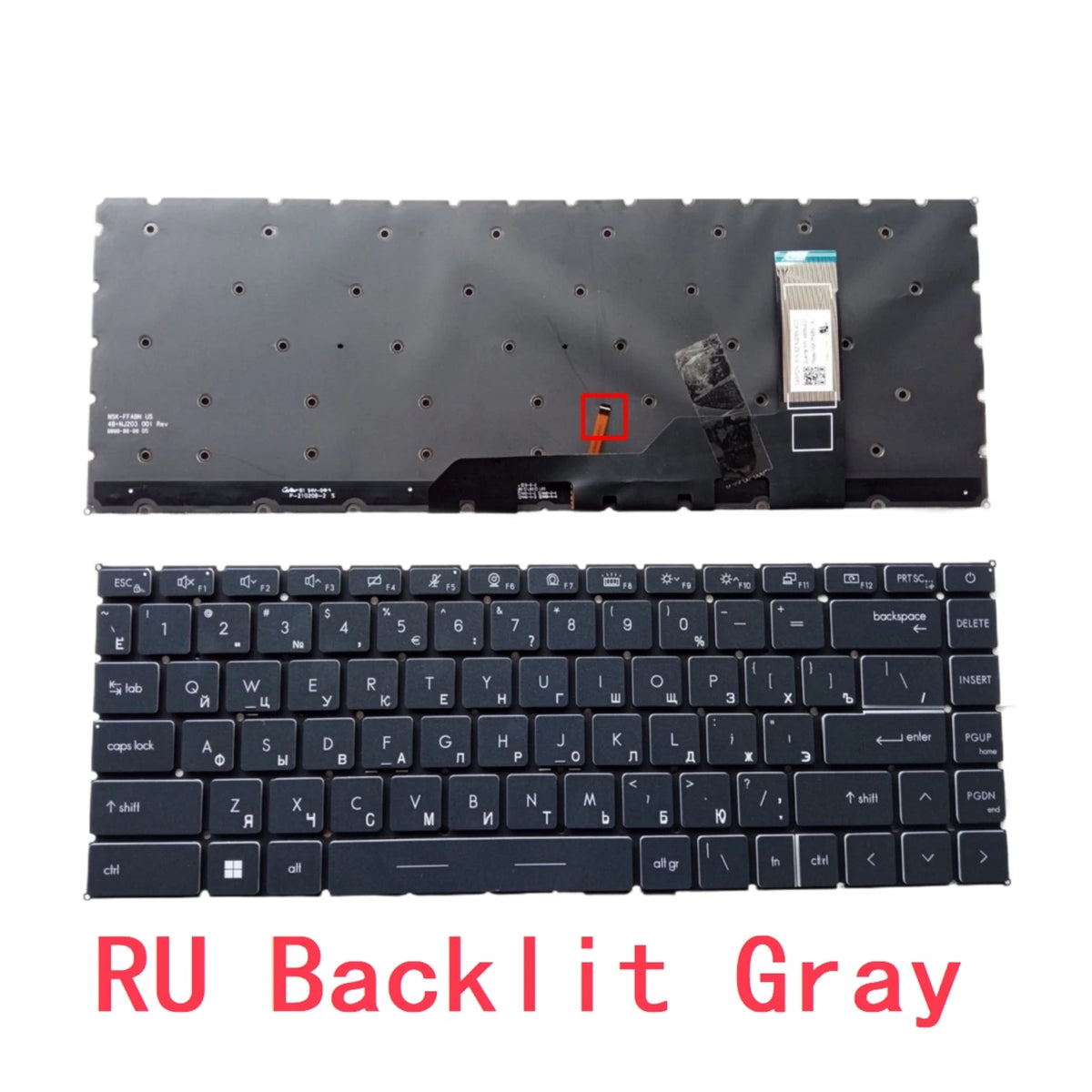 New US Russian Spanish Arab Language  RGB Keyboard For MSI GE66 Raider GS66 GP66 WS66 Stealth MS-1541 MS-16V1 10UG 10SD 10SF MSI laptop repair parts