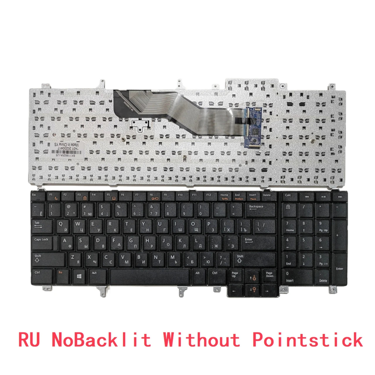 US Russian Taiwan Backlit Keyboard For Dell Latitude E6520 E5520 E5530 E6540 E6530 Precision M4600 M4700 M4800 M6600 M6700 M6800Dell laptop repair parts