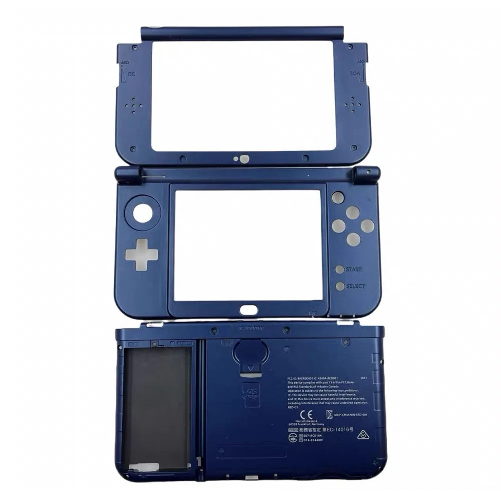 Replacement For New 3DS XL/LL Top Upper Screen Frame Bottom Middle Shell Battery Cover BCD Housing Case Buttons Kit Game console repair parts
