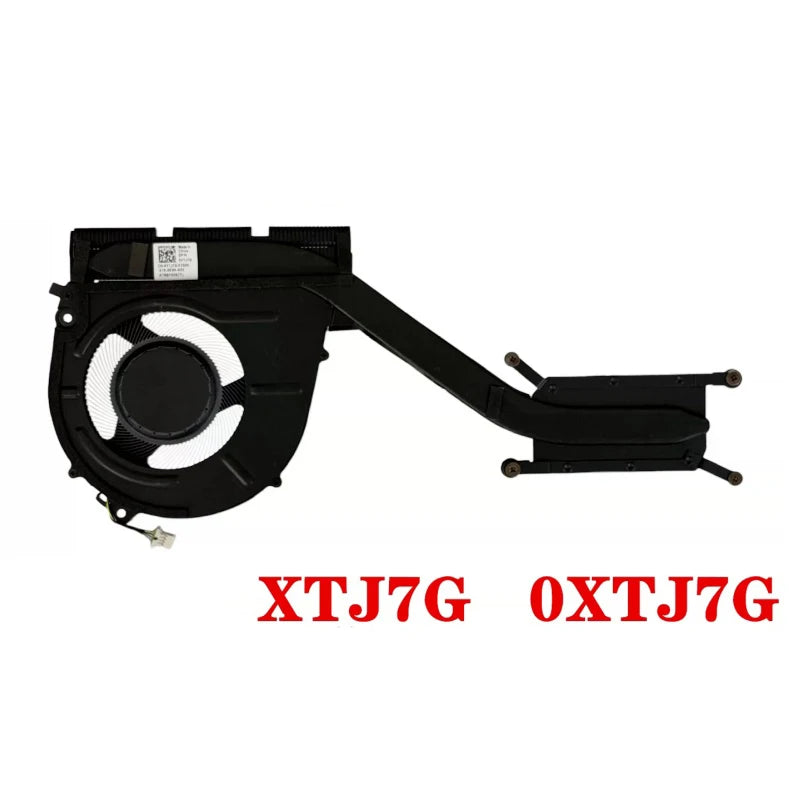 NEW ORIGINAL Laptop CPU Cooling Fan With Heatsink For DELL Pro 14 Plus PB14250 PB14255 0T3GG2 01JVY3 0XTJ7G Dell laptop repair parts