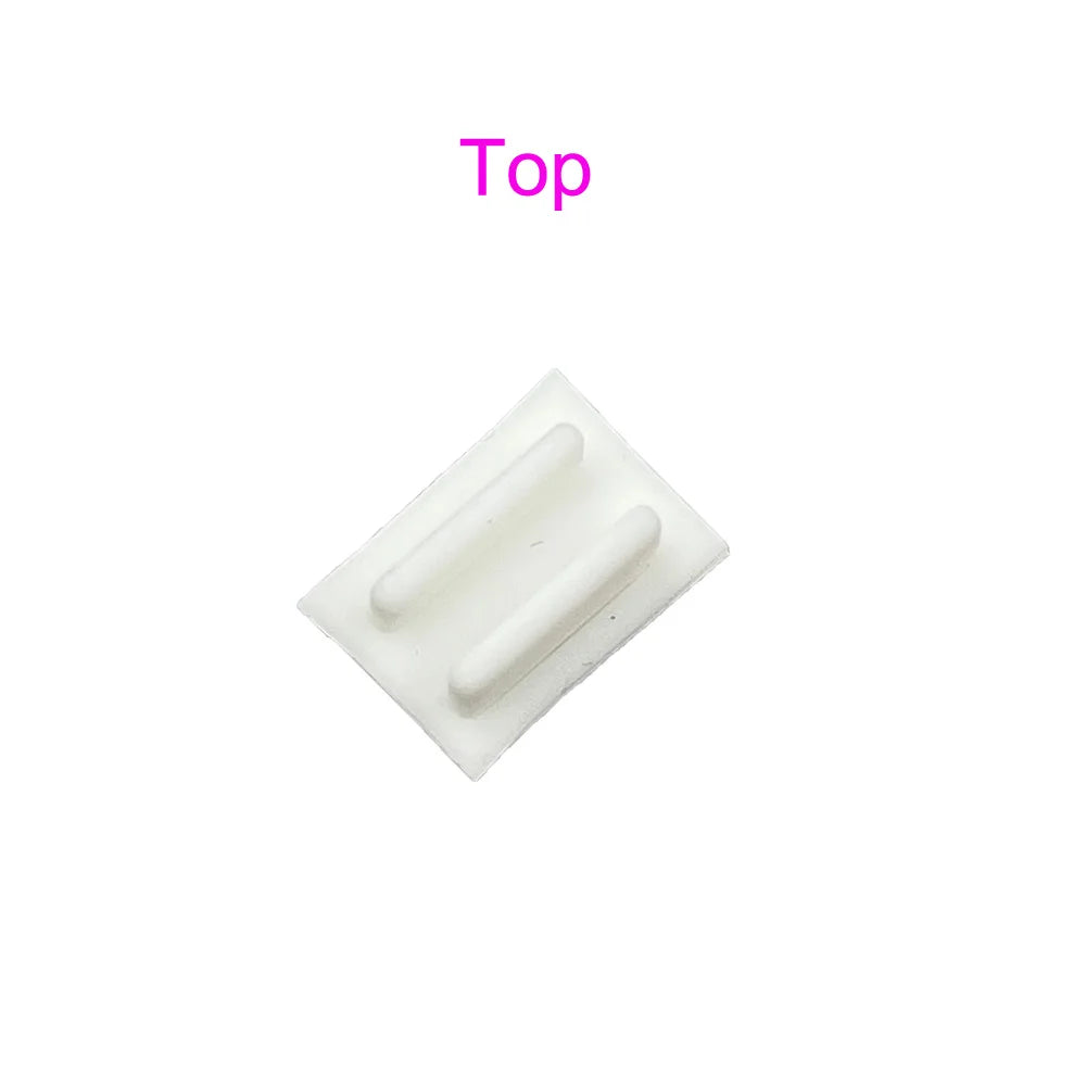 1set-10sets  Replacement For 3DS Console Upper Top LCD Screen Front Rubber Feet Cover Lower Button Back Cover Rubber Game console repair parts
