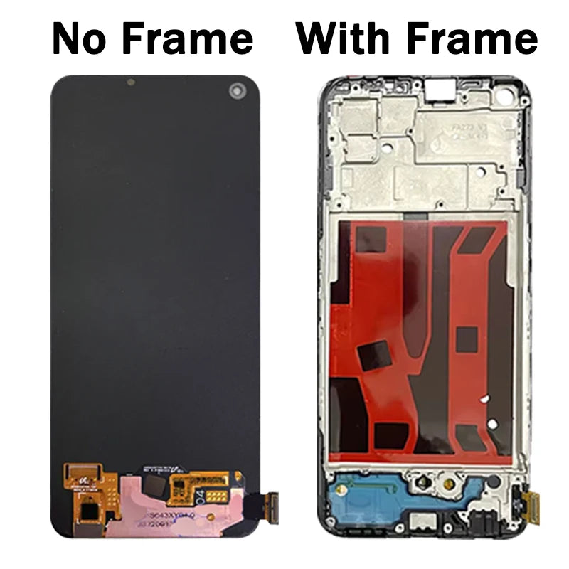 CPH2211 Premium Lcd For OPPO A94 5G CPH2211 LCD Display Touch Screen Digitizer Panel Assembly A94 Screen With Frame Oppo phone repair parts Realme phone repair parts