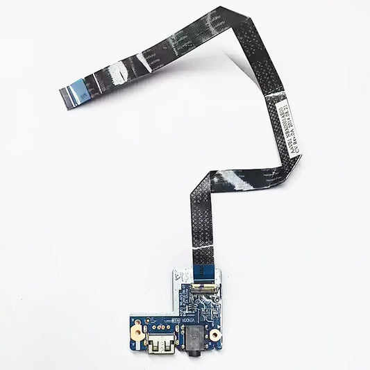 OEM Used For Lenovo ThinkPad E450 E450C E455 Laptop I/O USB Audio Headphone Jack Port Board Cable AIVE1 NS-A212 Lenovo laptop repair parts