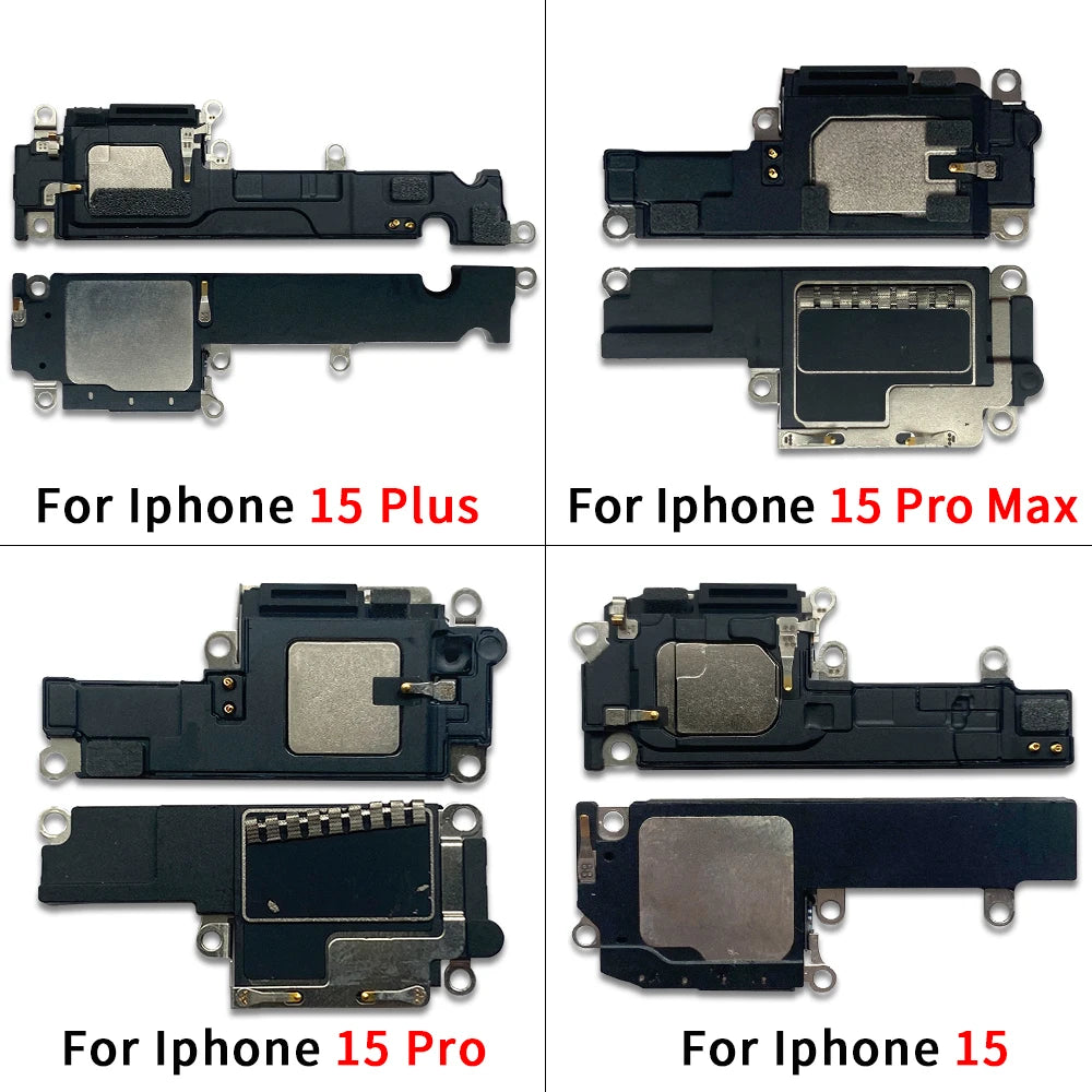 New Loud Speaker Flex Cable For iPhone 14 13 12 11 15 Pro Max Plus Mini LoudSpeaker Ringer Buzzer Replacement Parts iPhone phone repair parts