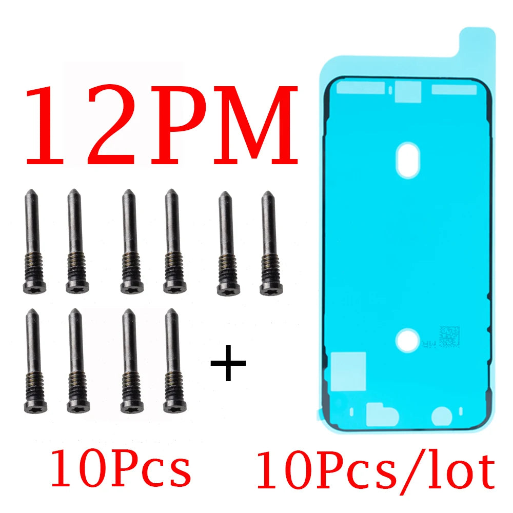 10pcs Waterproof Sticker for IPhone 14 Plus 11 12 13 14 Pro max LCD Display Frame Bezel Seal Tape Glue 3M Adhesive iPhone phone repair parts