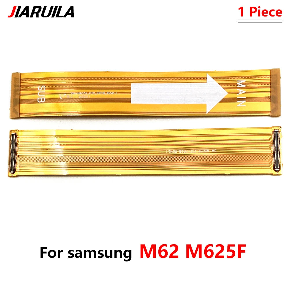 10Pcs， Main Board Motherboard Connector Flex Cable For Samsung M21 M31 M31S M51 M52 M62 M32 M10 M20 M30 M21s M30s M22 M53 M54 5G Samsung phone repair parts