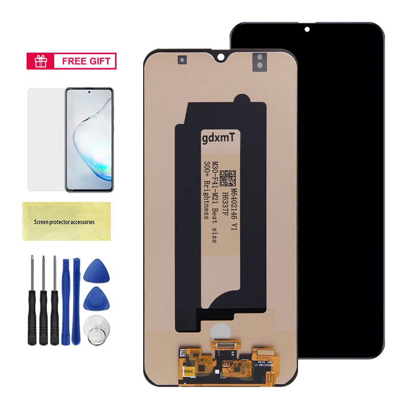 6.4'' For Samsung M30 2019 Display Touch Screen Digitizer Assembly Replacment Parts M30 LCD M305 M305F M305DS 100% Tested Samsung phone repair parts