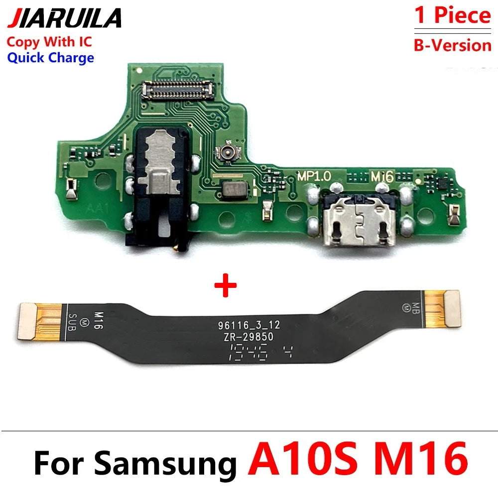 USB Charging Port Dock Charger Connector Main Board Flex Cable For Samsung A10 A20 A30 A50 A70 A31 A51 A71 A10s A20s A30s A21s Samsung phone repair parts