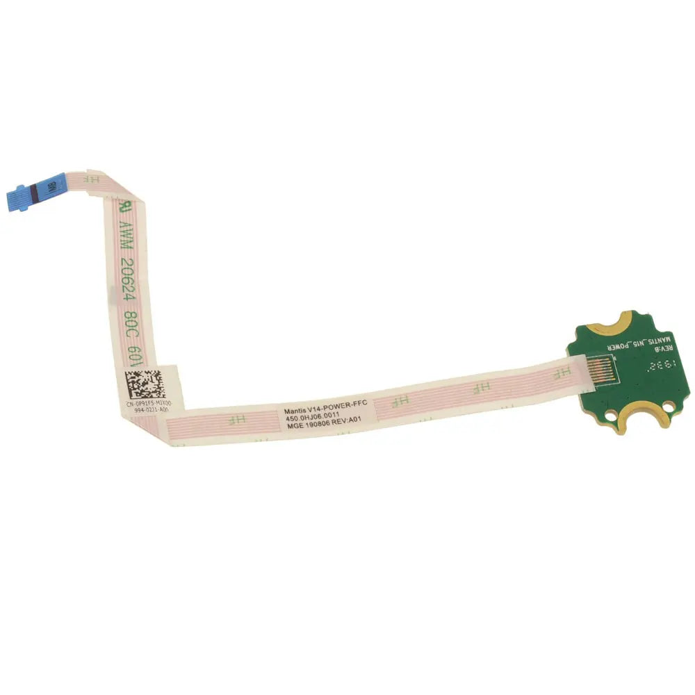 OEM For Dell Inspiron 5490 5498 Vostro 5490 5498 Laptop Switch Power Button Board with Cable Repairing Accessories 0P91F5 0J9MFH Dell laptop repair parts