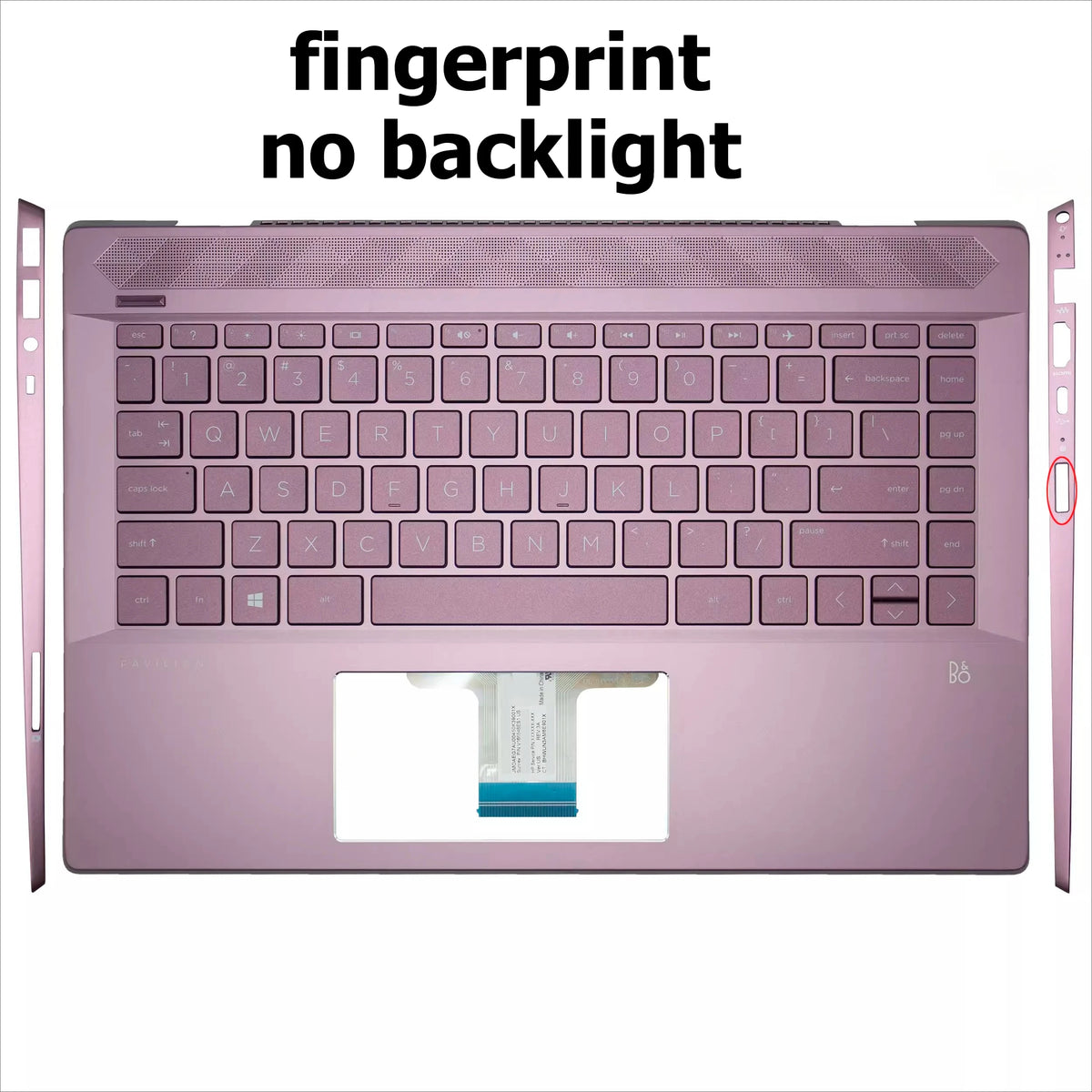 Cover case for HP Book pro14 Pavilion 14-CE TPN-Q207 lcd back housing bezel frame upper topcase palmrest buttom hinge shell cover HP laptop repair parts