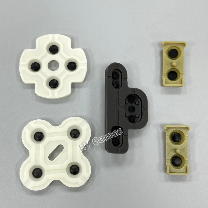 100Sets/lot Replacement Silicone Rubber Pad for PS3 Controller D Pads Contact Key Buttons Repair Part Game console repair parts