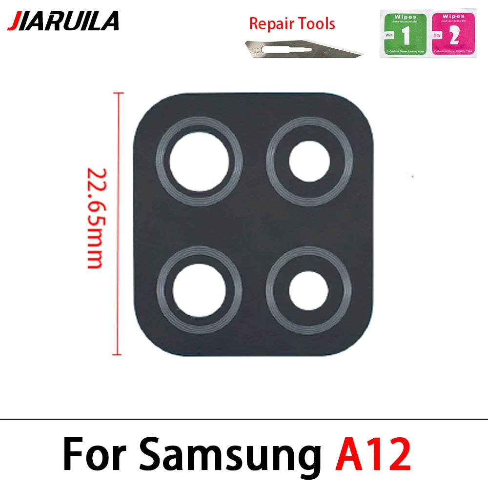 Back Rear Camera Glass Lens For Samsung A10 A20 A30 A50 A40 A70 A10s A20s A30S A50S A21s A01 A11 A12 A21 A31 A51 A71 Samsung phone repair parts
