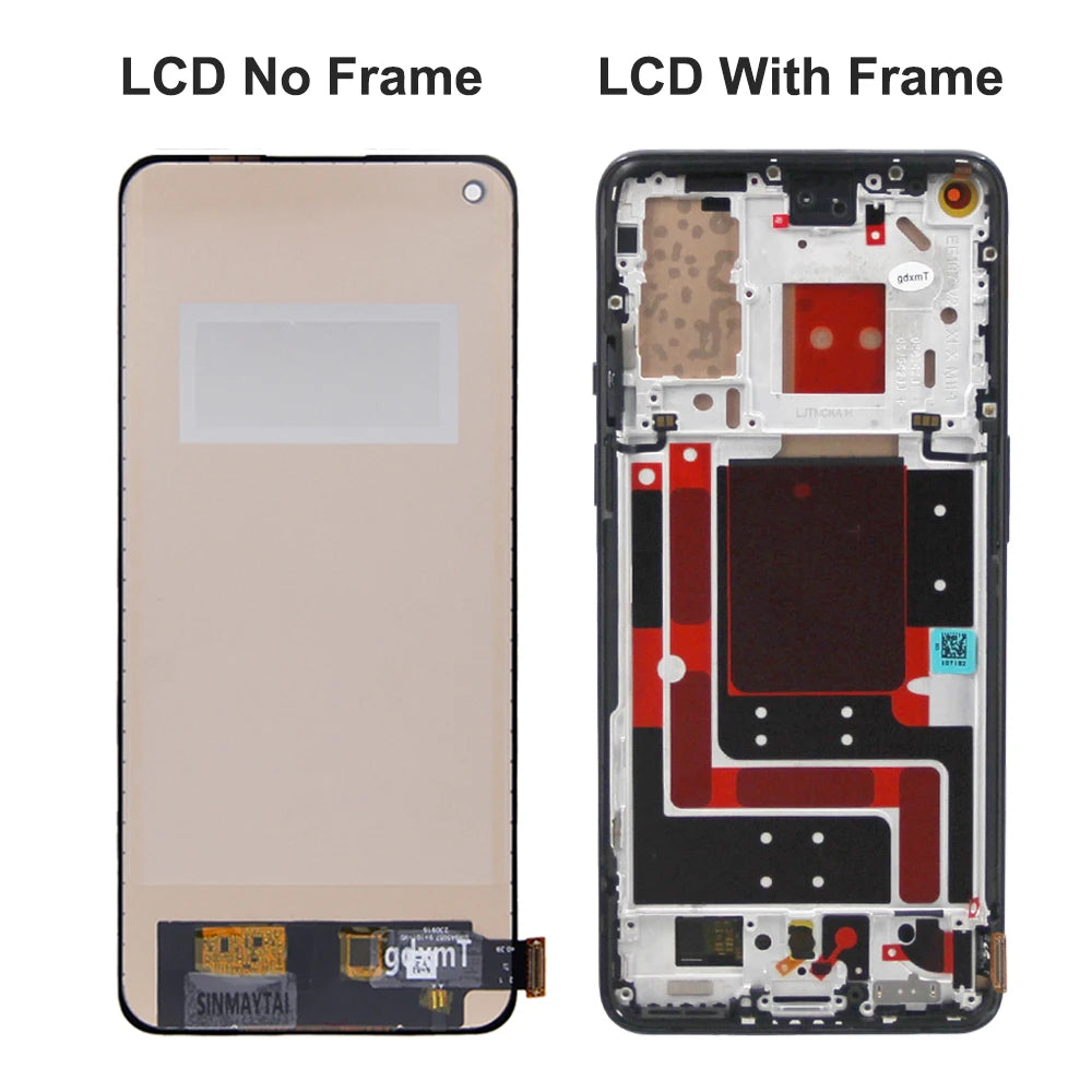 6.55'' For OnePlus 9 LE2113 LE2111 LE2110 LE2117 LE2115 LCD Display Touch Screen 1+9 Digitizer Assembly Replacement Parts Oneplus phone repair parts