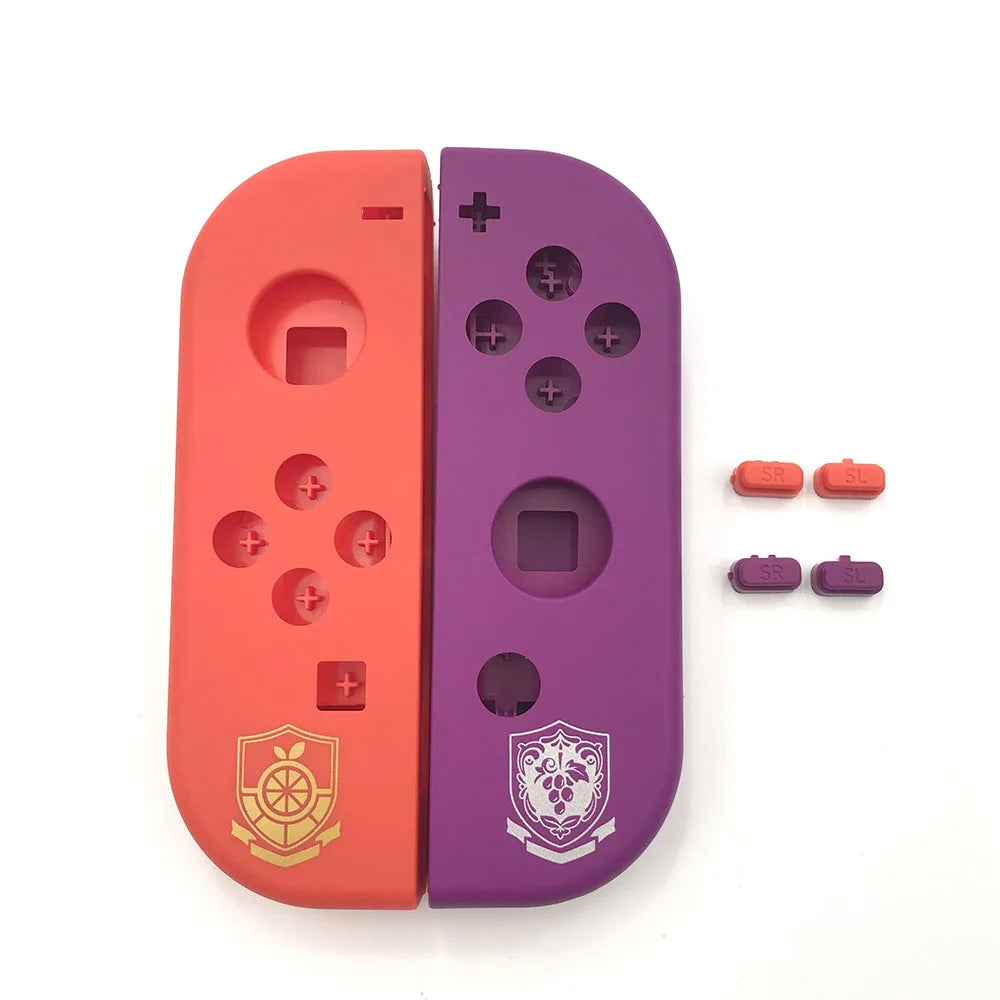 For Replacement Clear Transparent Shell Cover SL SR Buttons for Nintendo Switch NS Joy Con Controller Game console repair parts