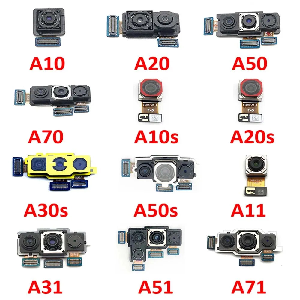 New Rear Camera For Samsung A51 A71 A70 A30s A50s A10 A20 A50 A80 A10s A20s A01 A12 A11 A31  A70s Back Camera Module Flex Repair Samsung phone repair parts