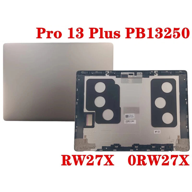 NEW ORIGINAL Laptop Lcd Back Case FOR DELL Pro 13 Plus PB13250 PB13255 2-in-1 0NCM53 0PT9H7 0RW27X 0Y37WP 0034GF 0PD8VC 07GMM4 Dell laptop repair parts