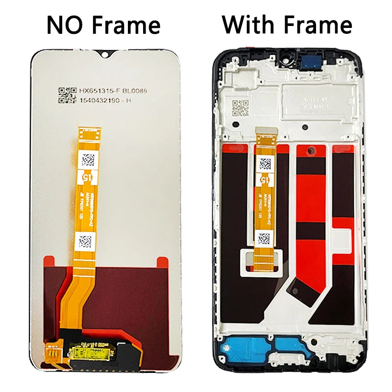 AAA Quality For Oppo A38 LCD Display Touch Screen Digitizer Assembly For Oppo A38 4G CPH2579 Display Replacement Repair Parts Oppo phone repair parts Realme phone repair parts