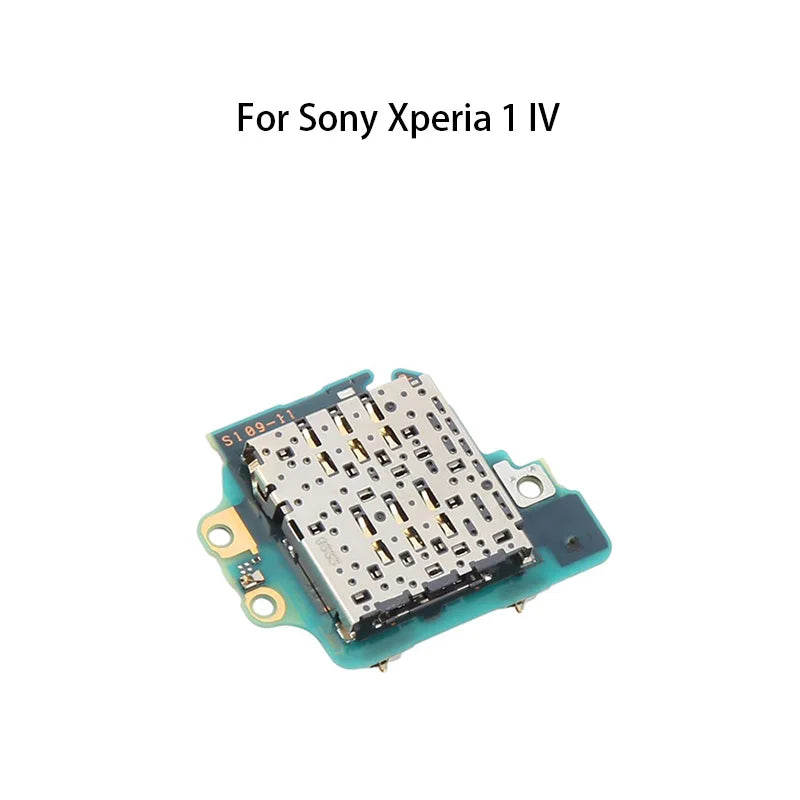 orig Sim Card Reader Tray Micro SD Memory Card Holder Slot Flex Cable For Sony Xperia 5 V Sony phone repair parts