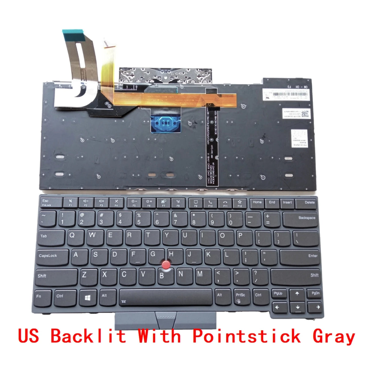 New US Spanish Laptop Backlit Keyboard For Lenovo Thinkpad T14 Gen1 / P14s Gen2 Notebook PC Replacement Lenovo laptop repair parts